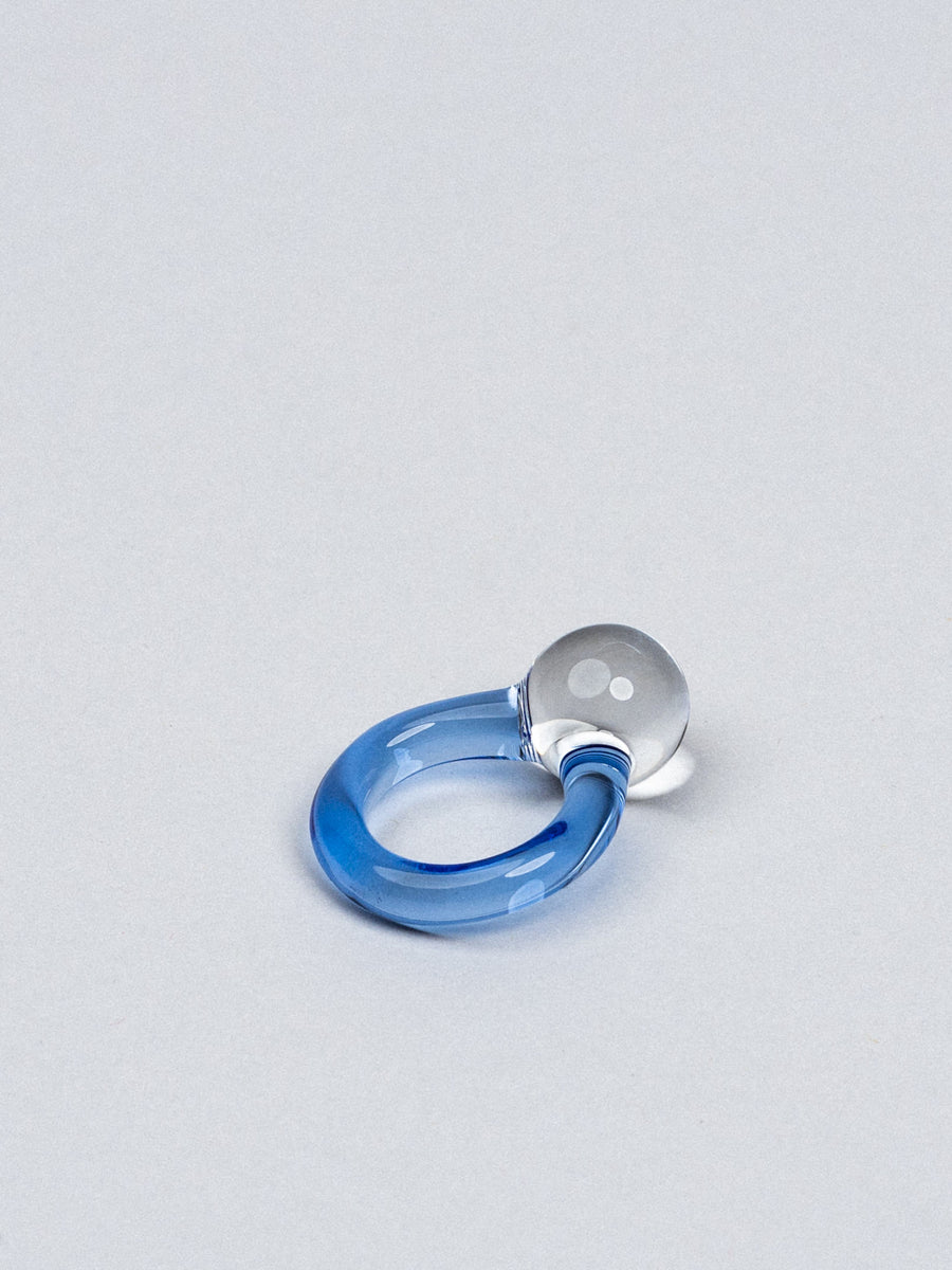 Blue Orb Ring