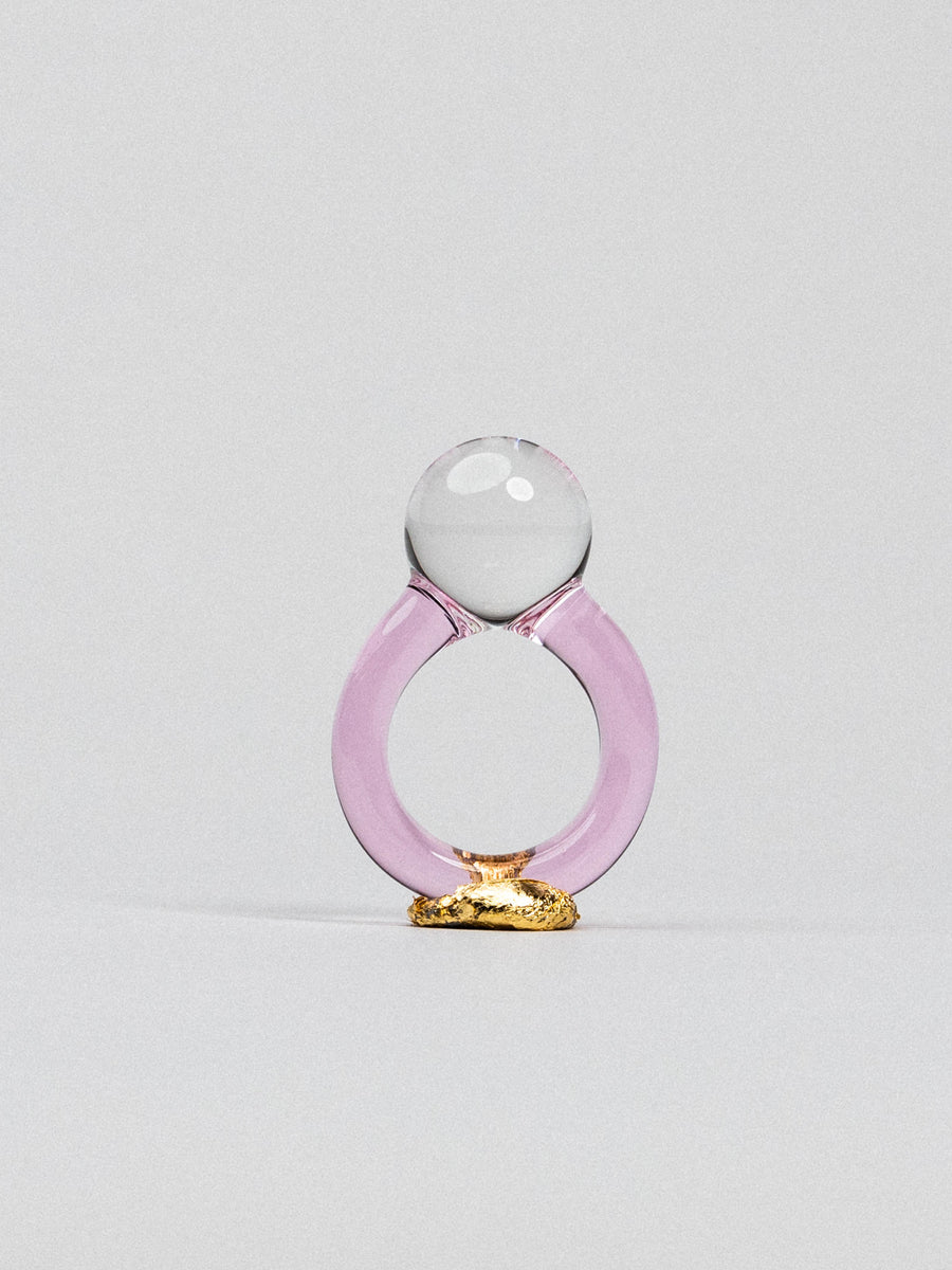 Pink Orb Ring