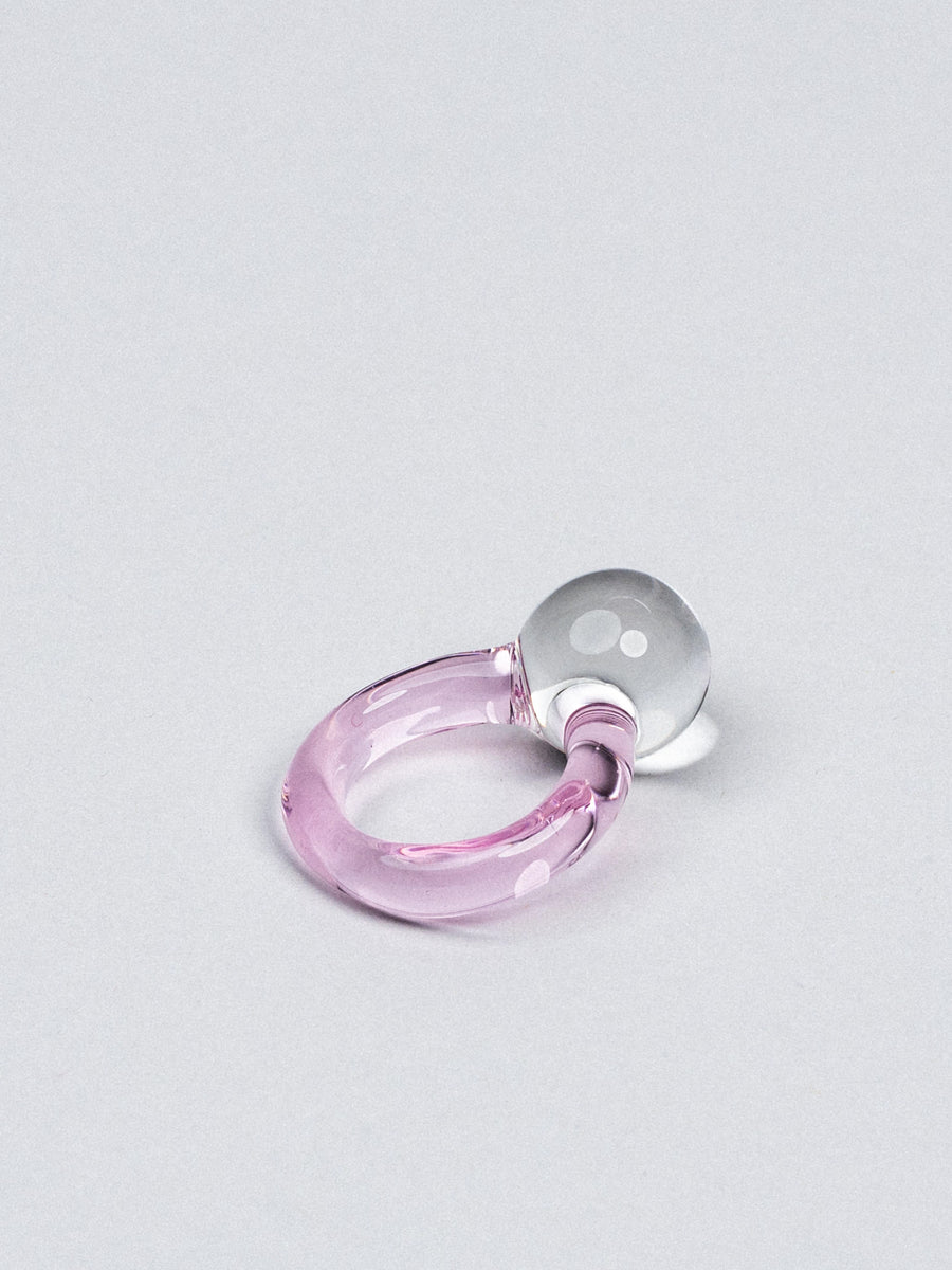 Pink Orb Ring