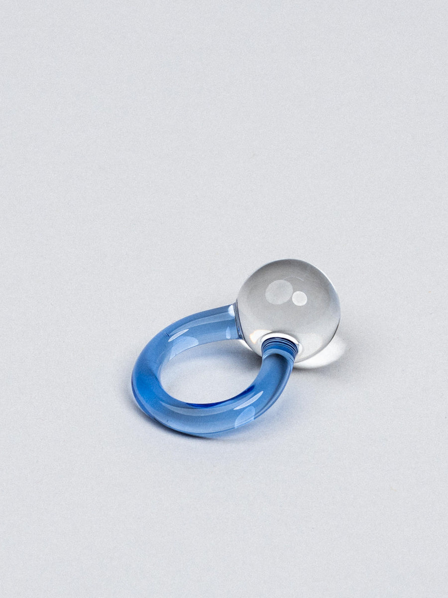 Blue Orb Ring