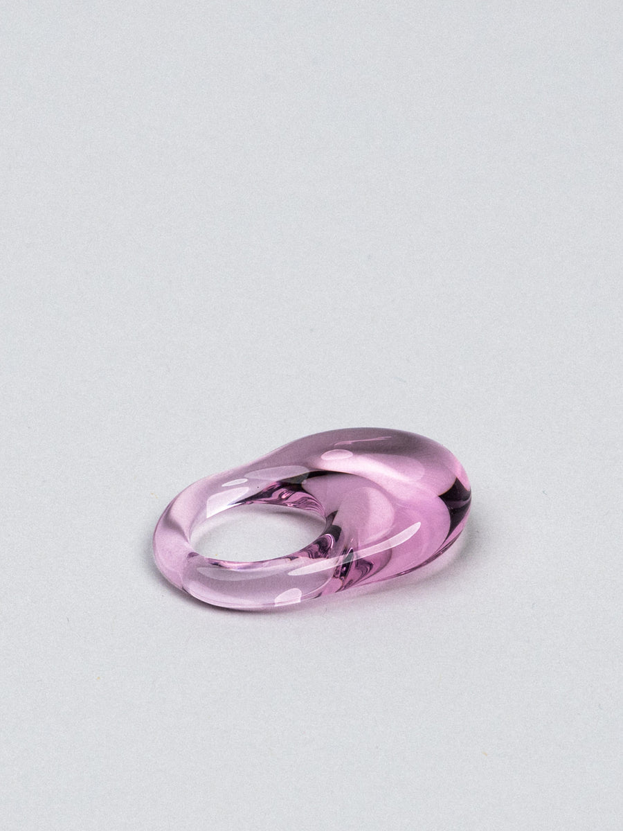 Pink Pebble Ring