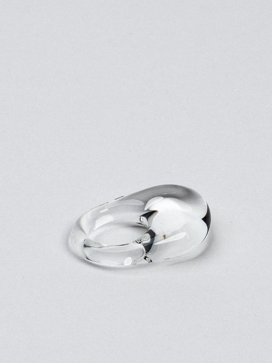 Clear Pebble Ring